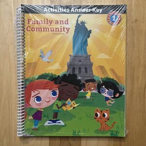 BJU Bob Jones Family and Community Heritage Studies 1 Activities Answer Key